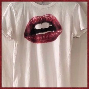 American Apparel Lips T-Shirt